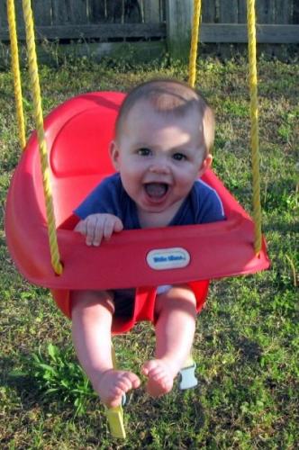 he loved to swing